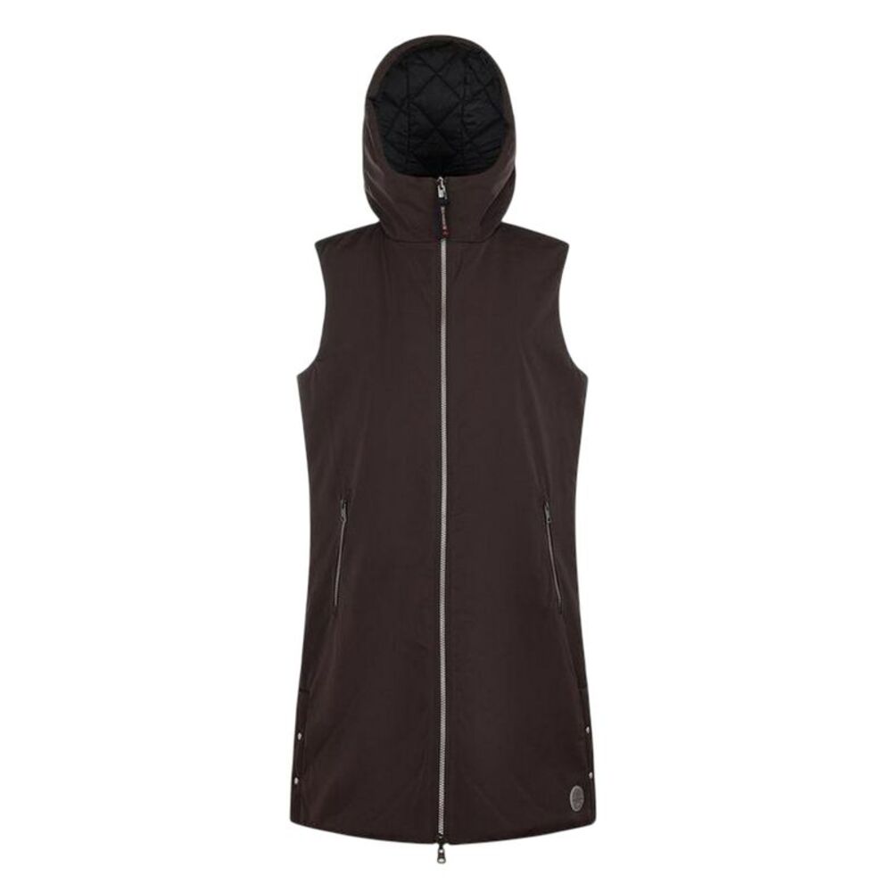 Museum Womens/Ladies  Reversible Vest / Brown